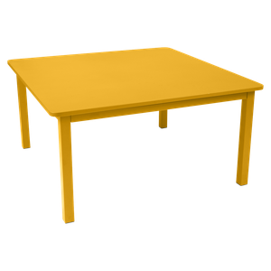 Table 143x143cm CRAFT Fermob miel NEW 
