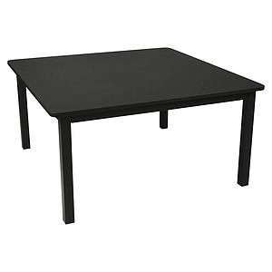 Table 143x143cm CRAFT Fermob noir réglisse