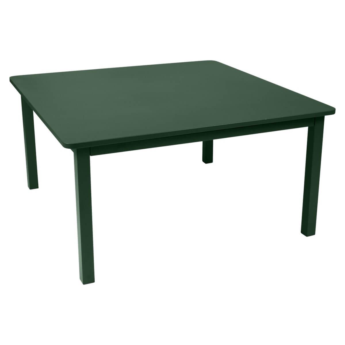 Table 143x143cm CRAFT Fermob vert cèdre