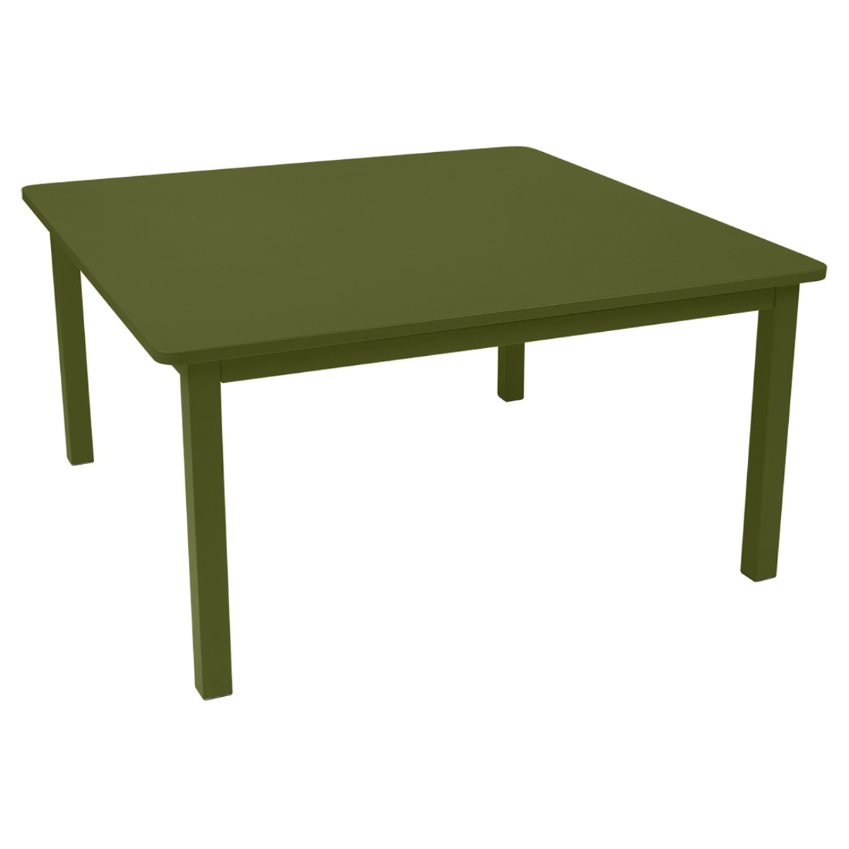 Table 143x143cm CRAFT Fermob vert pesto