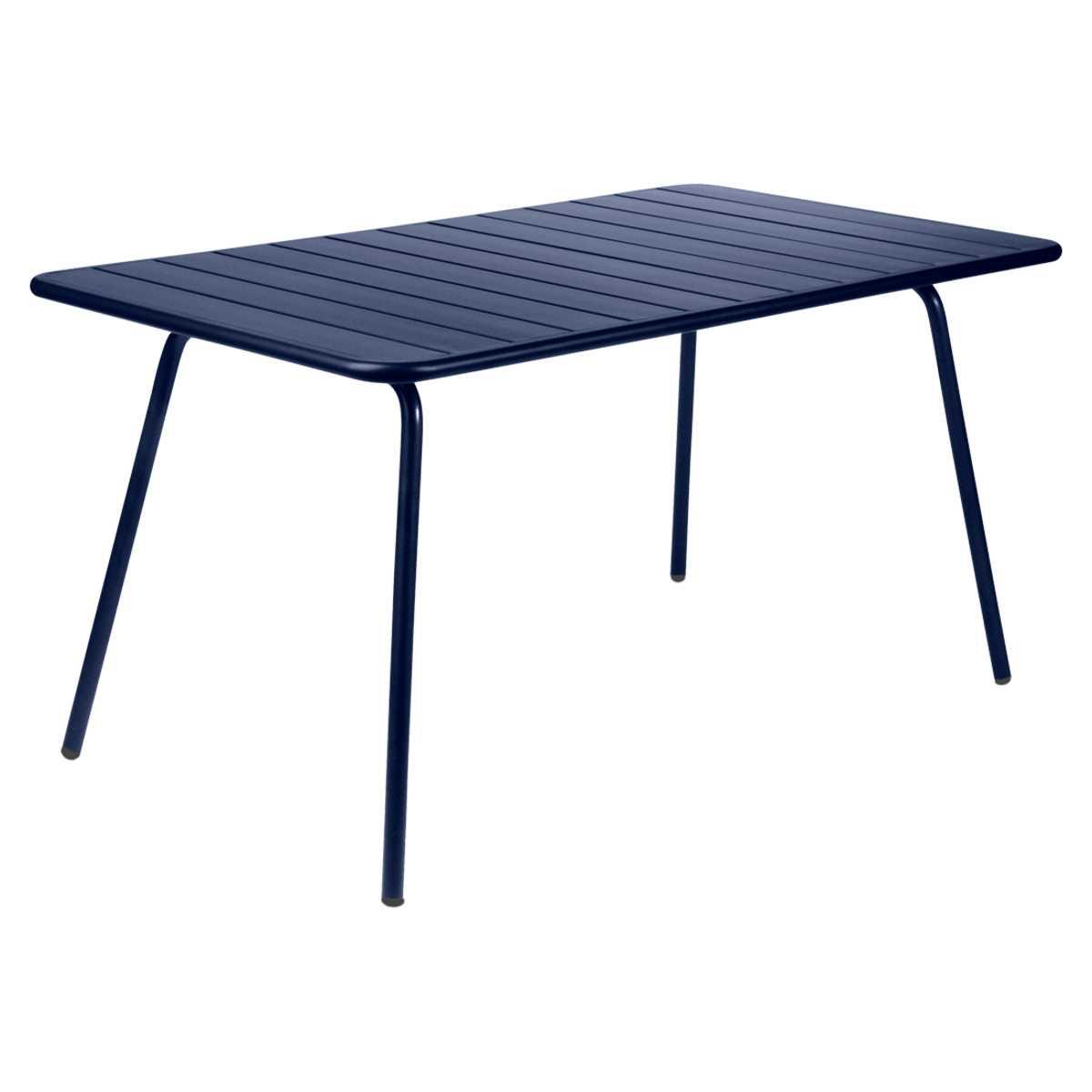 Table 143x80cm LUXEMBOURG Fermob Bleu Abysse