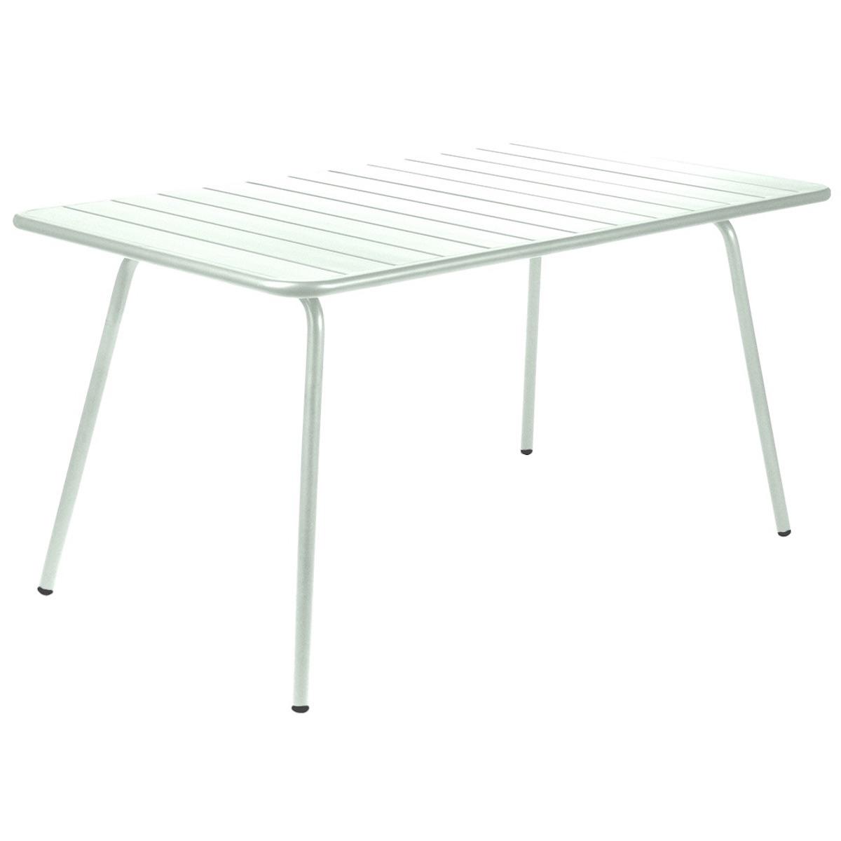 Table 143x80cm LUXEMBOURG Fermob menthe glaciale