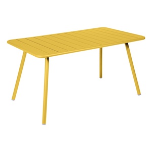 Table 143x80cm LUXEMBOURG Fermob miel NEW