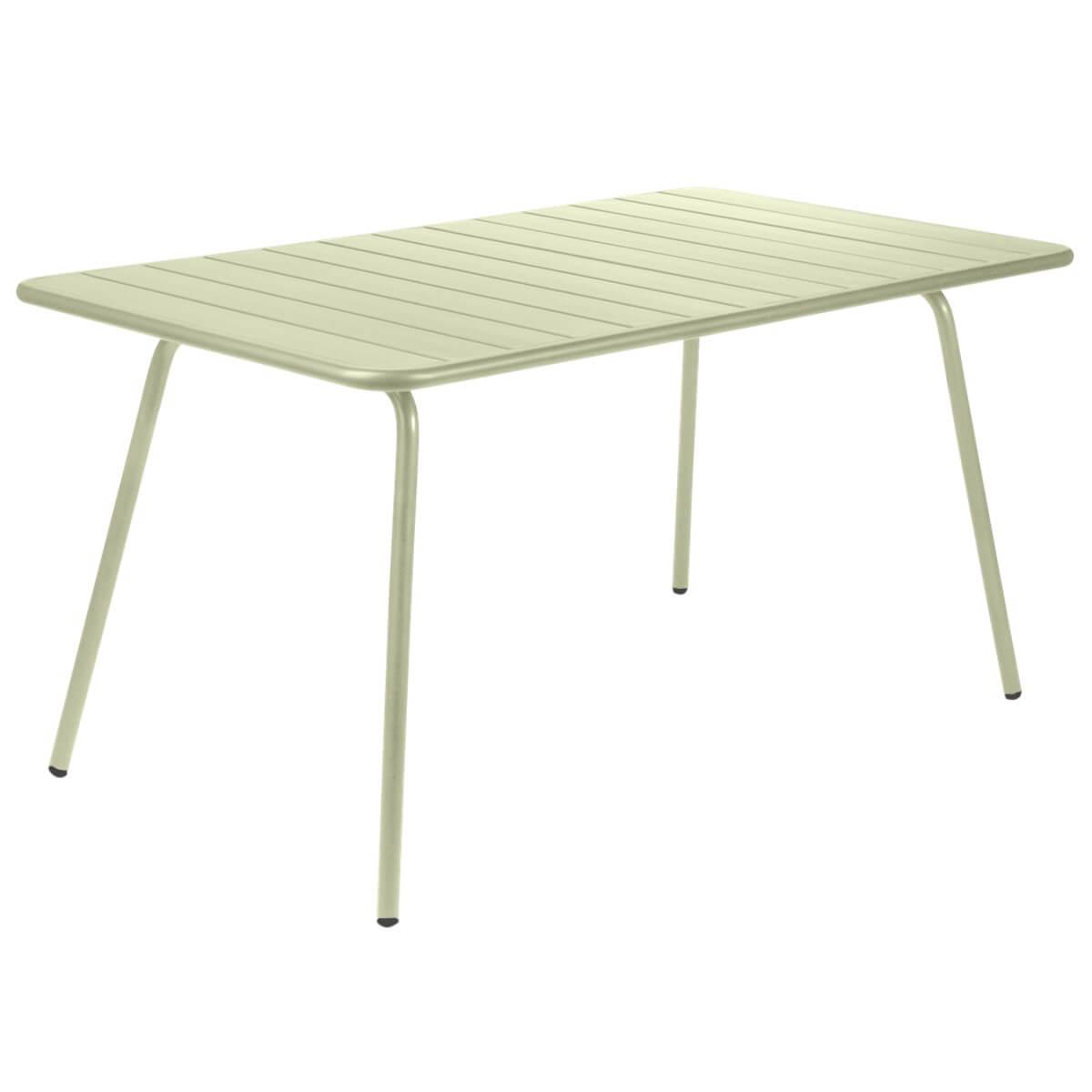 Table 143x80cm LUXEMBOURG Fermob tilleul