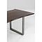 Table 160x80cm HARMONY Kare Design noyer acier brut