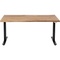 Table 160x80cm OFFICE HARMONY Kare Design noir