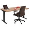 Table 160x80cm OFFICE HARMONY Kare Design noir
