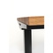 Table 160x80cm OFFICE JACKIE Kare Design chêne noir