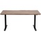 Table 160x80cm OFFICE SYMPHONY Kare Design foncé noir