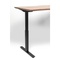 Table 160x80cm OFFICE SYMPHONY Kare Design foncé noir