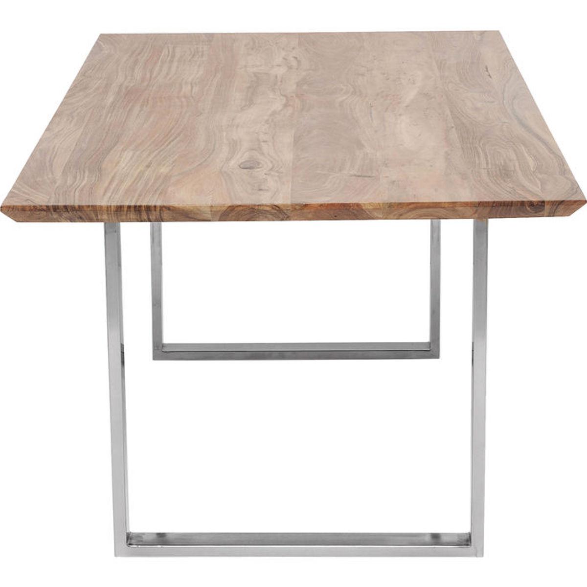 Table 160x80cm SYMPHONY Kare Design chromé