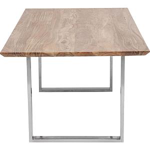 Table 160x80cm SYMPHONY Kare Design chromé