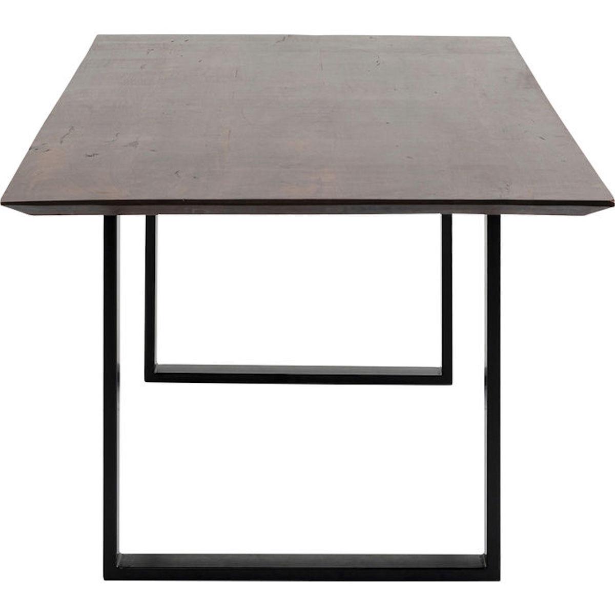 Table 160x80cm SYMPHONY Kare Design noyer-noir
