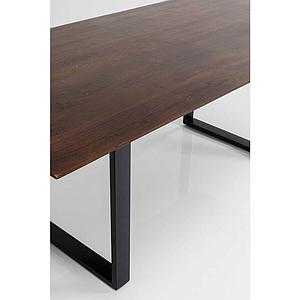 Table 160x80cm SYMPHONY Kare Design noyer-noir