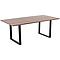Table 160x80cm SYMPHONY Kare Design noyer-noir