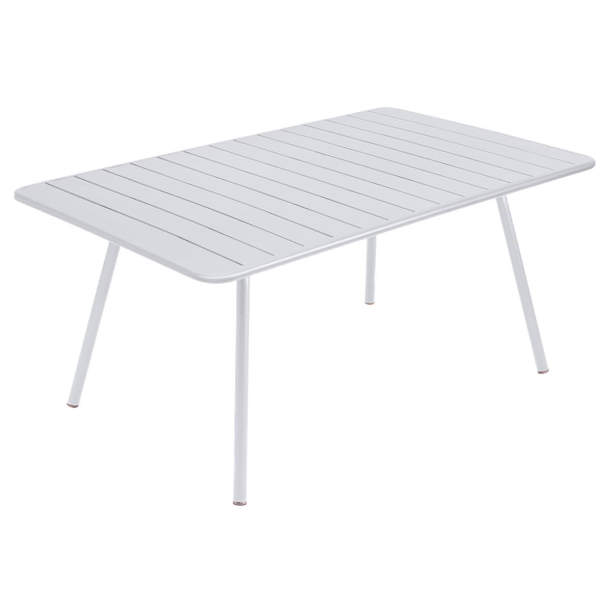 Table 165x100cm LUXEMBOURG Fermob blanc coton