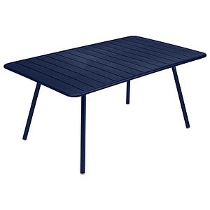 Table 165x100cm LUXEMBOURG Fermob Bleu Abysse