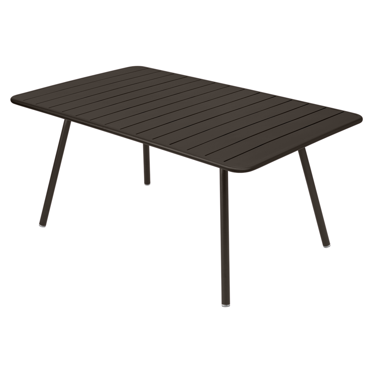 Table 165x100cm LUXEMBOURG Fermob brun tonka