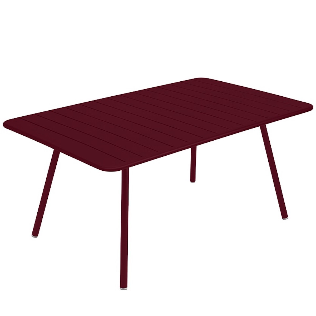 Table 165x100cm LUXEMBOURG Fermob cerise noir