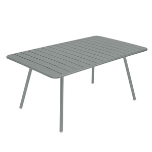 Table 165x100cm LUXEMBOURG Fermob gris lapilli