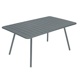 Table 165x100cm LUXEMBOURG Fermob gris orage