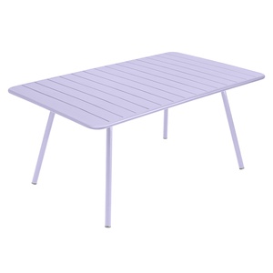 Table 165x100cm LUXEMBOURG Fermob guimauve