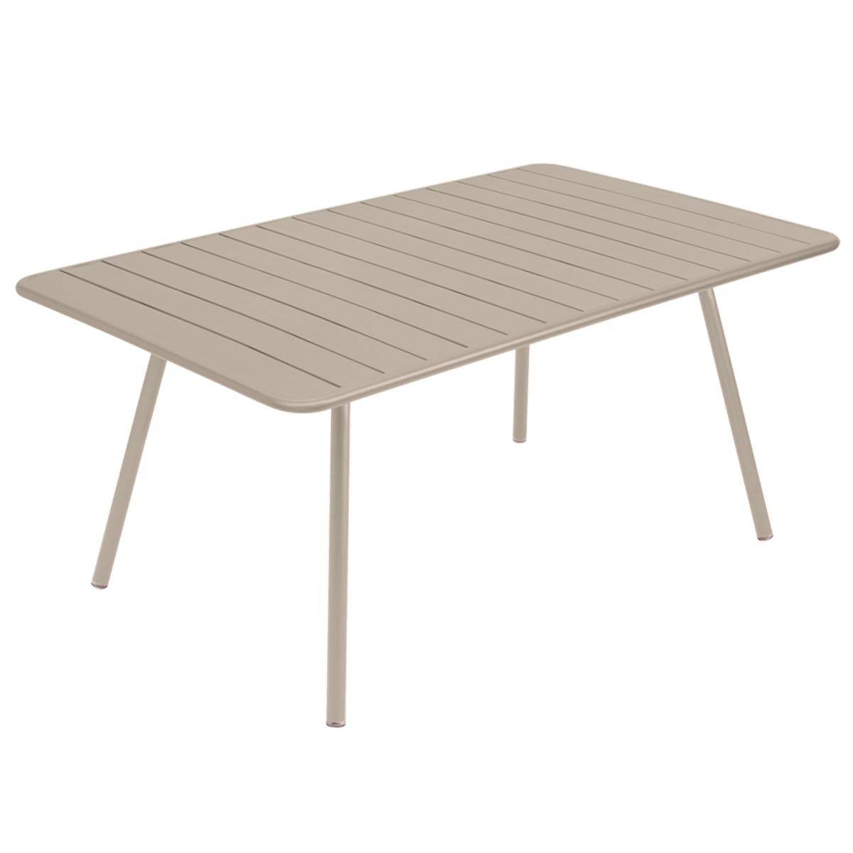 Table 165x100cm LUXEMBOURG Fermob muscade