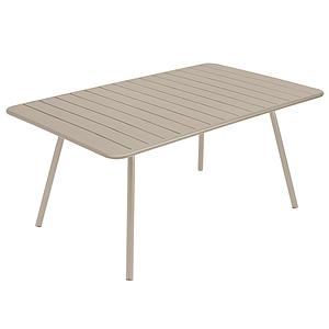 Table 165x100cm LUXEMBOURG Fermob muscade