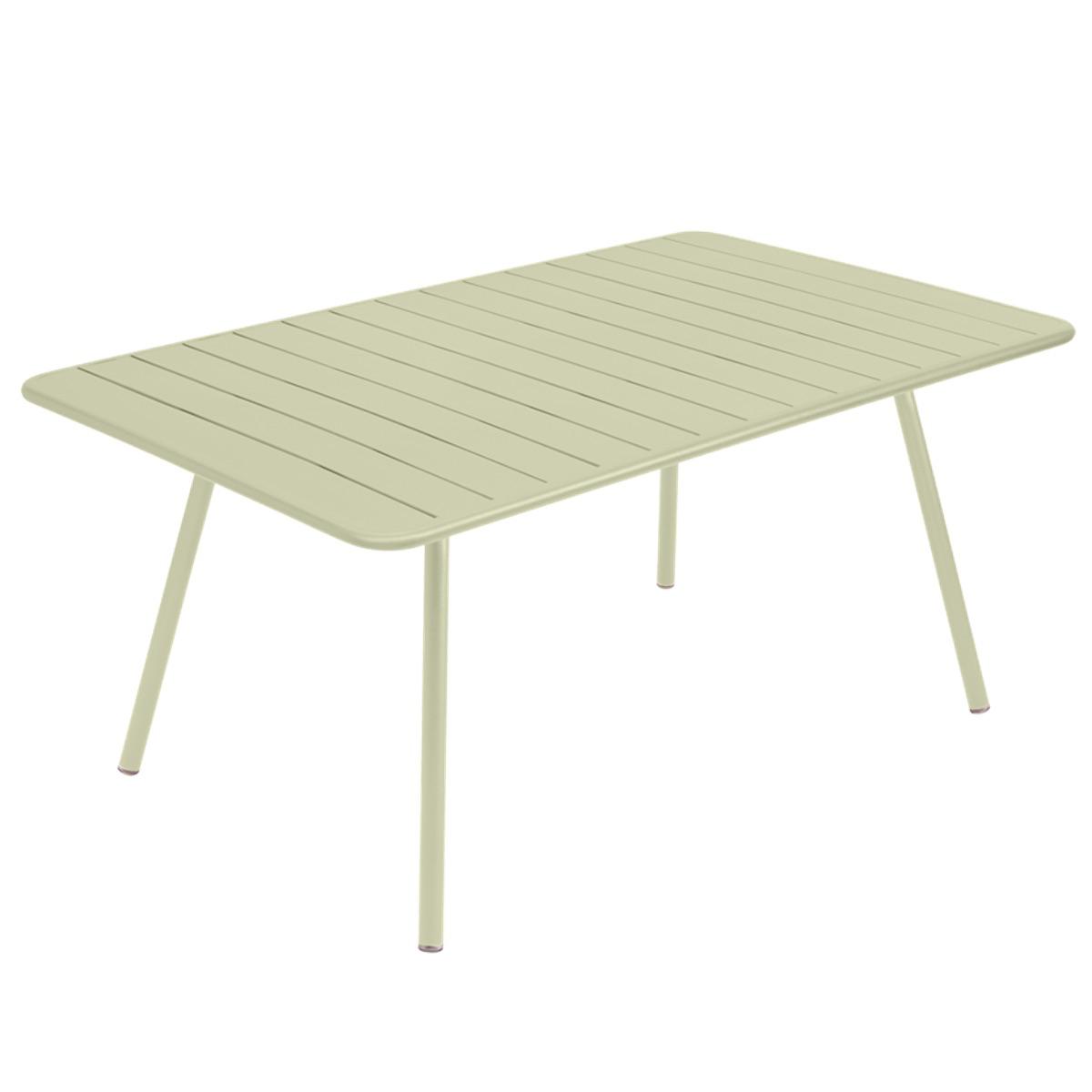 Table 165x100cm LUXEMBOURG Fermob tilleul