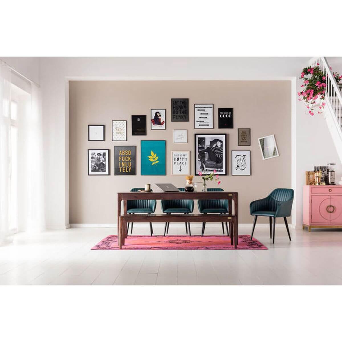 Table 175x90cm BROOKLYN Kare Design walnut