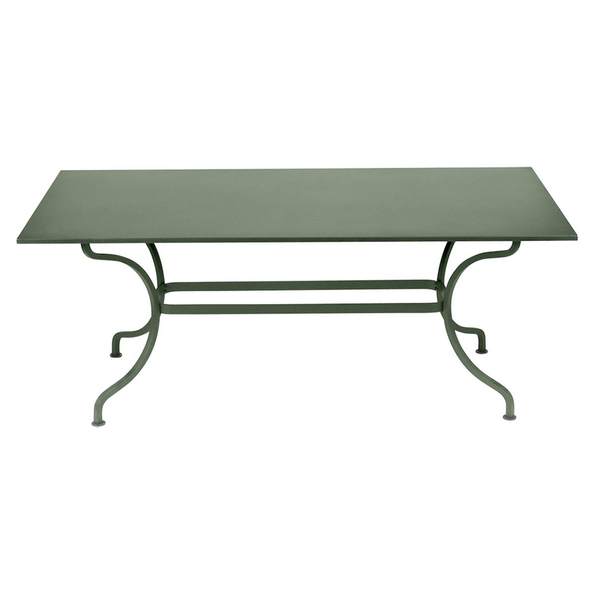 Table 180x100cm ROMANE Fermob cactus