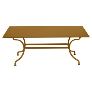 Table 180x100cm ROMANE Fermob pain d'épices 