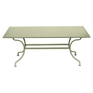 Table 180x100cm ROMANE Fermob tilleul