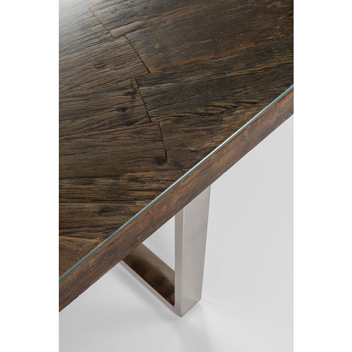 Table 180x90cm CONLEY Kare Design chromé