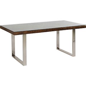 Table 180x90cm CONLEY Kare Design chromé
