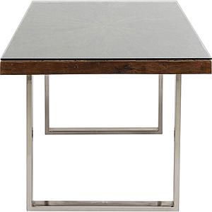 Table 180x90cm CONLEY Kare Design chromé