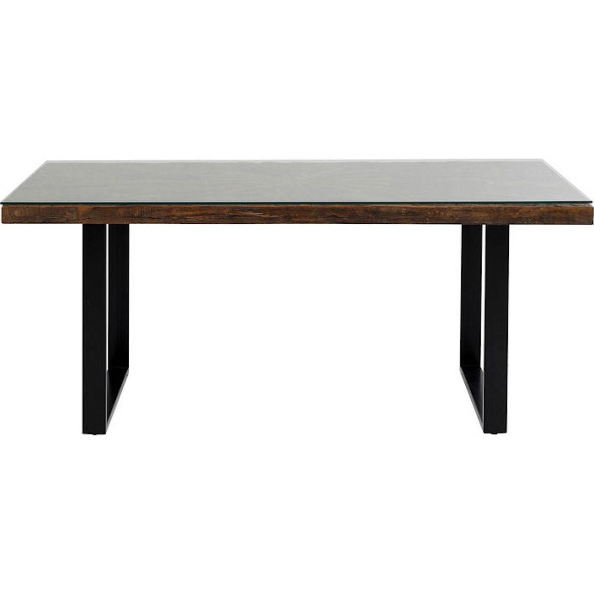 Table 180x90cm CONLEY Kare Design noir