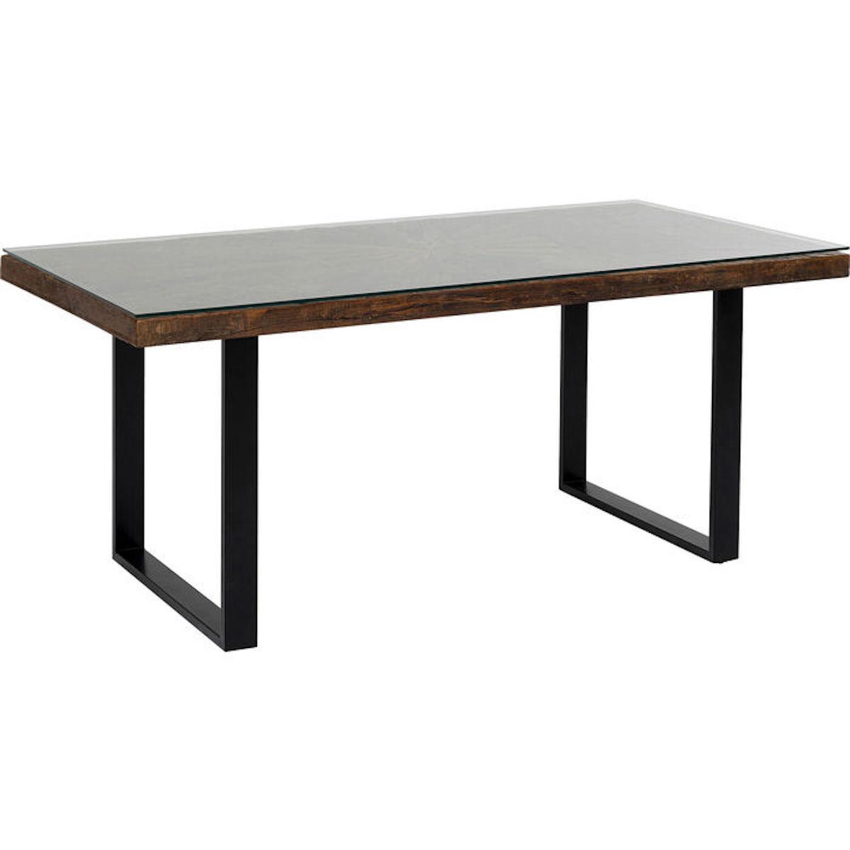 Table 180x90cm CONLEY Kare Design noir