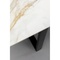 Table 180x90cm ETERNITY Kare Design Noir