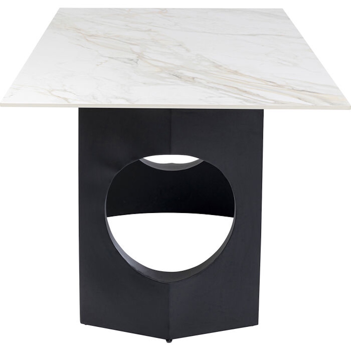 Table 180x90cm ETERNITY OHO Kare Design Noir