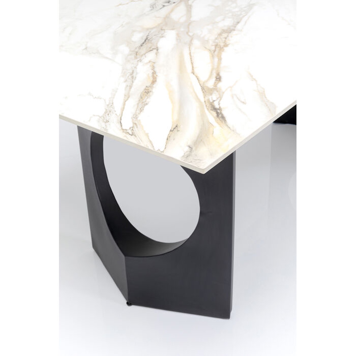 Table 180x90cm ETERNITY OHO Kare Design Noir