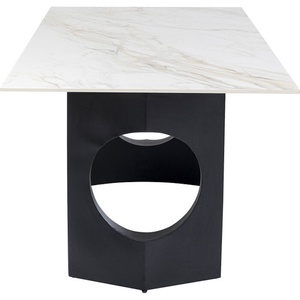 Table 180x90cm ETERNITY OHO Kare Design Noir