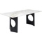 Table 180x90cm ETERNITY OHO Kare Design Noir