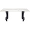 Table 180x90cm ETERNITY OHO Kare Design Noir