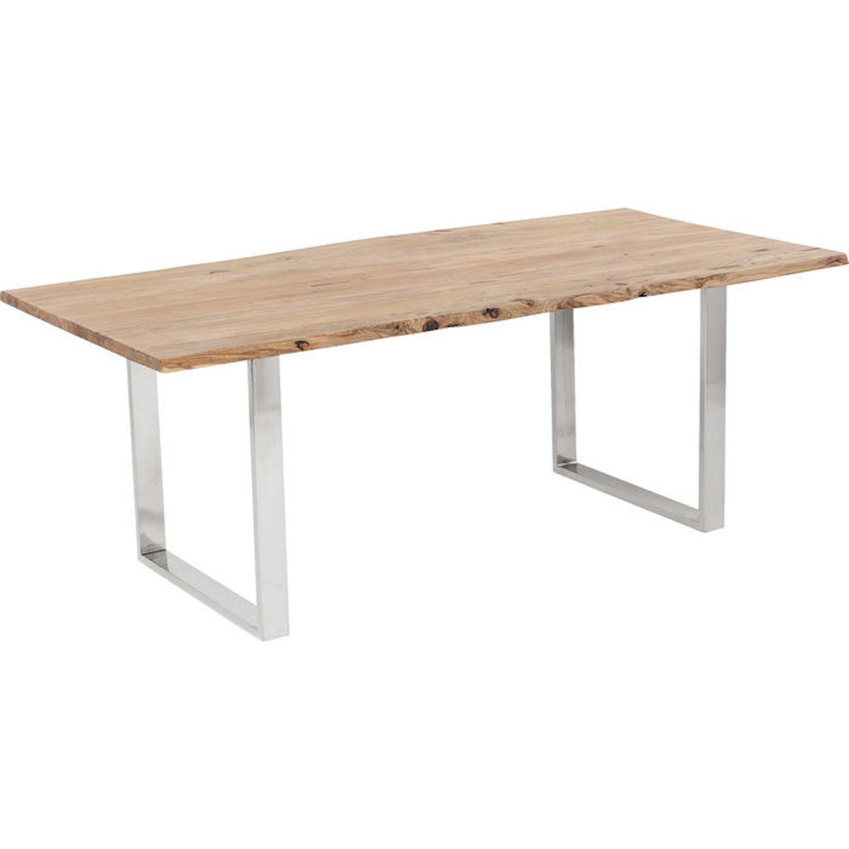 Table 180x90cm HARMONY Kare Design chromé