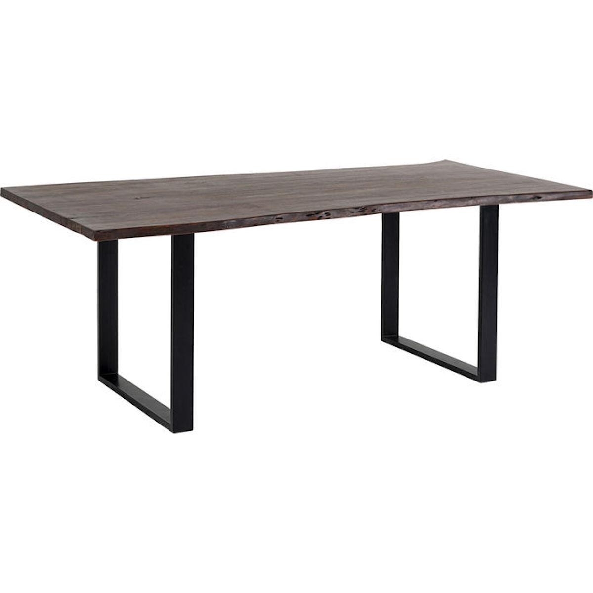Table 180x90cm HARMONY Kare Design noyer noir