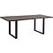 Table 180x90cm HARMONY Kare Design noyer noir