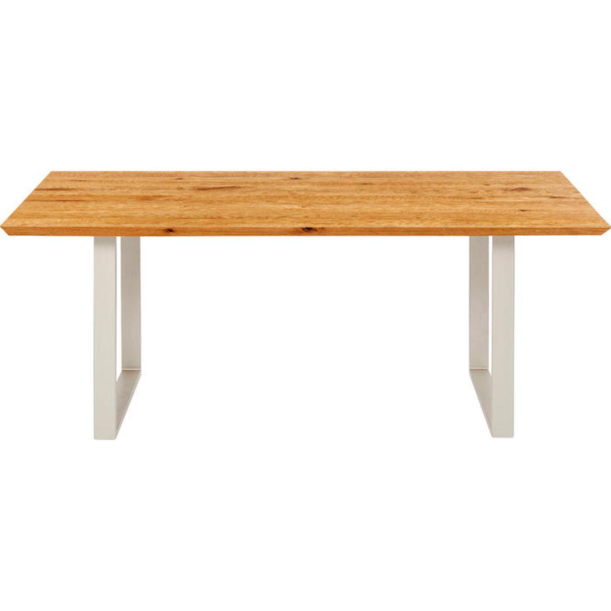 Table 180x90cm SYMPHONY Kare Design chêne argenté