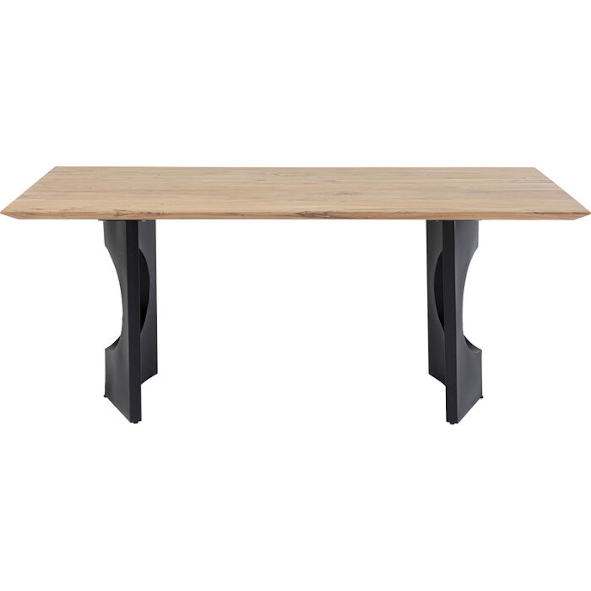 Table 180x90cm SYMPHONY Kare Design Noir