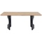 Table 180x90cm SYMPHONY Kare Design Noir